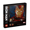 LEGO Art 31199 Iron Man z wytwórni Marvel Studios